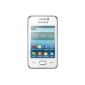 Samsung Smartphone REX80 GT-S5220R white Brilliant 7.62 cm (3.0 