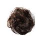 Scrunchy Scrunchie Scrunchy hairband hair piece hair thickening plait ponytail diverse color (braunmix (tint 4T30) -G15B) (Health and Beauty)