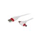 StarTech.com USBHAUBMB1MW USB to Micro USB and Mini USB cable 1m white (Personal Computers)