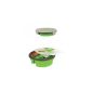 Lunch box silicone 2x450ml + retractable seating - KA1094 - Flavor and tasting (Kitchen)