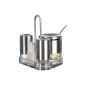 Emsa 507641 Accenta 3 Menage stainless steel / glass (household goods)
