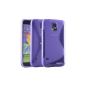 EasyAcc Soft TPU case with shock absorption for Samsung Galaxy S5 (2-Pack) purple (Accessories)