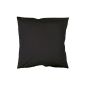Interior 1640685 Softness Pillow Pillow Cotton Kingdom Wheel Flat Point Bourdon + 57 Son Coal 63 x 63 cm (Kitchen)