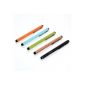 Poweradd 5 pieces Stylus Touch Pen Stylus for iPhone 6 5 4 4s, ipad 4 3 Mini, Samsung Galaxy and all tablets, smartphones, color: black, golden, green, blue, orange (Electronics)