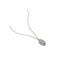 Fossil Ladies Necklace Lock Glass stones 40-45 cm JF86878040 (jewelry)