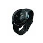 Bluetooth 4.0 Watch (iOS compatible, Black / Black) (Electronics)