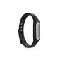Xiaomi Mi Band Bracelet original SMART for Xiaomi Mi MIUI 4 M3 IOS7.0 above iPhone Smart Fitness Tracker Wearable sealed wrist Black (Black 1Pcs (with tracker)) (Electronics)