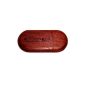 meZmory Storage 8GB USB 2.0 Memory Stick Wood Wood Brown Red (Electronics)