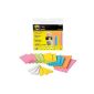 Post-It 2900M16EU / BP430 Bag 16 blocks of 25 Super Sticky labels 4 6 Assorted sizes and colors (Office Supplies)