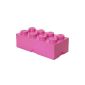 LEGO licensed collection 40041739 Stackable storage box, 8 Noppe, medium pink (Toys)