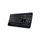 K800 QWERTY backlit and wireless: perfect for mobile working and penumbra