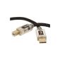 AmazonBasics USB 2.0 Cable A Male to B Male, illuminated with plugs (1.8 m) (Personal Computers)