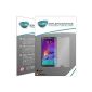 4 x slabo screen protector Samsung Galaxy Note 4 Screen Protector Film (reduced films, due to the curvature of the screen) 