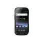 Samsung Nexus S i9023 Smartphone (10.16 cm (4 inches) Super Clear LCD display, touch screen, Android 2.3, 5 megapixel camera) Black / Silver (Electronics)