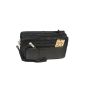 LEATHER WRISTLET LORD handbag leather bag dual-chamber