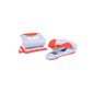 Idena 300829 - punch and stapler Set orange / white (Office supplies & stationery)
