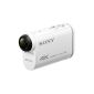Sony FDR X1000 4K Action Cam (4K mode 100 / 60Mbps, 50Mbps Full HD mode, ZEISS Tessar lens with 170 ultra-wide angle, Full Sensorauslesungohne pixel binning, Exmor R, slow motion shots, stereo microphone) White (Electronics)