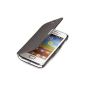 youcase - Samsung Galaxy Ace Plus GT-S7500 Slim Flip Case Protective Case Cover Smart Cover Klapptasche magnetic black (Electronics)