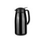 Isosteel Table Line VA-9343K Vacuum Flask 1,5 L from 18/8 stainless black coated with Quickstop Einhandausgießsystem (household goods)