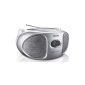 Philips AZ102S / 12 Radio CD Analog tuner 2 x 1 W Silver (Electronics)