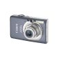 Canon Digital IXUS 95 IS Digital Camera (10 Megapixel, 3x opt. Zoom, 6.4 cm (2.5 inch) display, image stabilizer) Grey (Electronics)