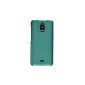 Blisterland® TPU Silicone Case for Wiko Smartphones | Silicone Case / Cover / Protection (Wiko Wax, Turquoise (Blue))
