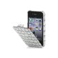 StilGut, Ultra Slim, exclusive leather pouch for Apple iPhone 4 / iphone 4s with flap, Croco (Electronics)