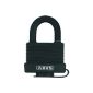 Solid padlock for outdoor use