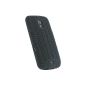 iGadgitz Black Silicone Skin Case Cover with Tread for Samsung Galaxy Nexus i9250 Android Smartphone Cell Phone + Screen Protector (Wireless Phone Accessory)
