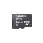 Memory Card SanDisk Ultra microSDXC 64GB Class 10 UHS-I with a read speed up to 30MB / s (064G-G35-SDSDL) (Accessory)
