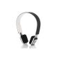 deleyCON Bluetooth Headset Earphone Sports - [Black] - Stereo - adjustable size - for mobile phone, PC, tablet, iPad, iPhone, Smartphone, Apple Mac Book and more.  (Electronics)