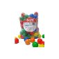 100 Colourful plastic balls Baby Balls Balls for ball pool without dangerous plasticizer (TÜVReinland certified)) (Baby Product)