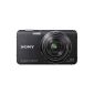 Sony DSC-W630B Cyber-shot Digital Camera (16 Megapixel, 5x opt. Zoom, 6.7 cm (2.7 inch) LCD screen, image stabilized) Sweep Panorama and iAUTO recording (Electronics)