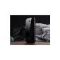 [Bamboo] Ultra Thin Aluminium Acrylic All Inclusive Metal Bumper Cover Case Smart Cover Case For Samsung Galaxy S4 i9500, Black