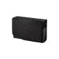 CANON DCC-1500 Soft leather case for PowerShot SX230 HS / PowerShot SX220 HS / 600HS / PowerShot SX210 IS Black (Accessory)