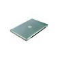 kwmobile® Crystal Case for Apple MacBook Pro 13 '' (without retina) in Green - Stylish, super thin and complements the design of your MacBooks