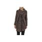 CASPAR ladies warm winter jacket / sweater / cardigan in wool MADE IN ITALY - many colors - STJ001 (Textiles)