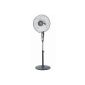 Fakir pedestal fan VC 45 S silver / anthracite (tool)