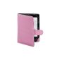 The cover Case Gecko Covers Sony PRS PRS T1 and T2 pink for Sony PRS PRS T2 and T1 e-reader eBook / Sony Reader accessory (Electronics)