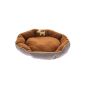 Mool oval Dog Cushion Brown 70 cm (Miscellaneous)