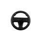 Steering Wheel Steering Wheel black / black for Nintendo Wii and Wii U remote compatible (Video Game)