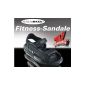 Walkmaxx fitness sandal Gr.  43 - Little footbed with unpleasant embossing - No ride comfort - shoes too small