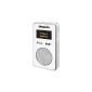Sangean DPR36WS Portable Digital Radio (LCD display, DAB +, FM-RDS, microSD card slot) White (Electronics)