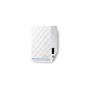 Asus RP-AC52 AC750 White Diamond Dual Band WLAN Repeater (802.11 a / b / g / n / ac, wireless range extension, power switch, audio capability, night light, ultra-compact housing) (Accessory)