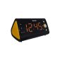 Karcher UR 1040 O clock radio (PLL radio, temperature display, dual alarm) ...