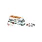 Majorette - 213314847 - Vehicle and Miniature Circuit - Camper Holiday - Kids Mate - 40 cm (Toy)