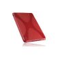 mumbi X TPU Silicone Skin Case Cover iPad mini red transparent (Accessories)