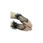 Yummy Bee - Delicate Lace Gloves Short Gloves Hérissé Satin Ribbon Woman costume (Toy)