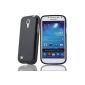 Samsung galaxy s4 Bingsale Shell black mini Silicone Case Gel Case (Electronics)