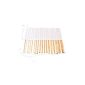 Lot of 18 pairs KNITTING NEEDLES BAMBOO single peak 34cm sizes from 2mm to 12mm IN A POCKET COTTON by Kurtzy TM (36 knitting needles) (Toy)